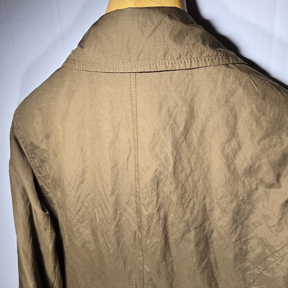 Mossimo Trench Coat Large In A Copper Brown Color Western Duster Style - Picture 5 of 9